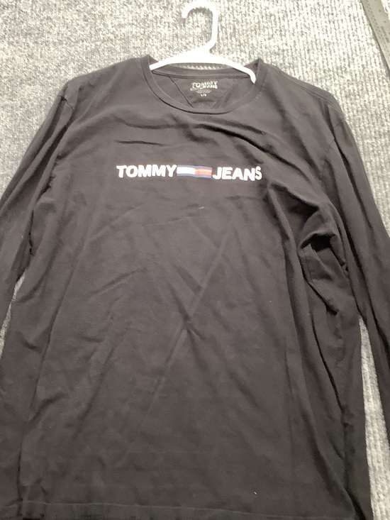 Tommy Hilfiger Other - Tommy Hilfiger Black Long Sleeve Tee with Tricolor Logo